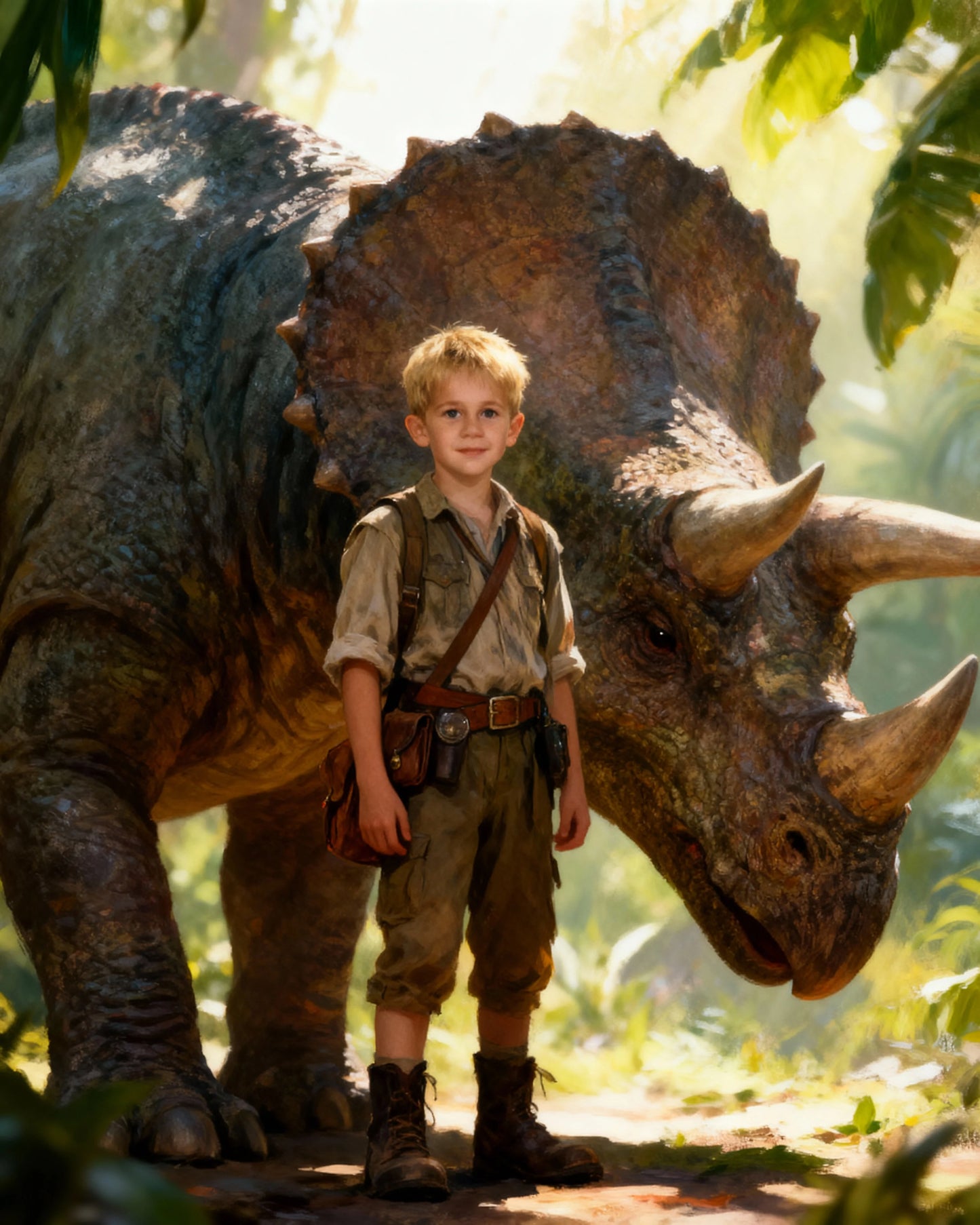 🦖 Dino Triceratops Guardian