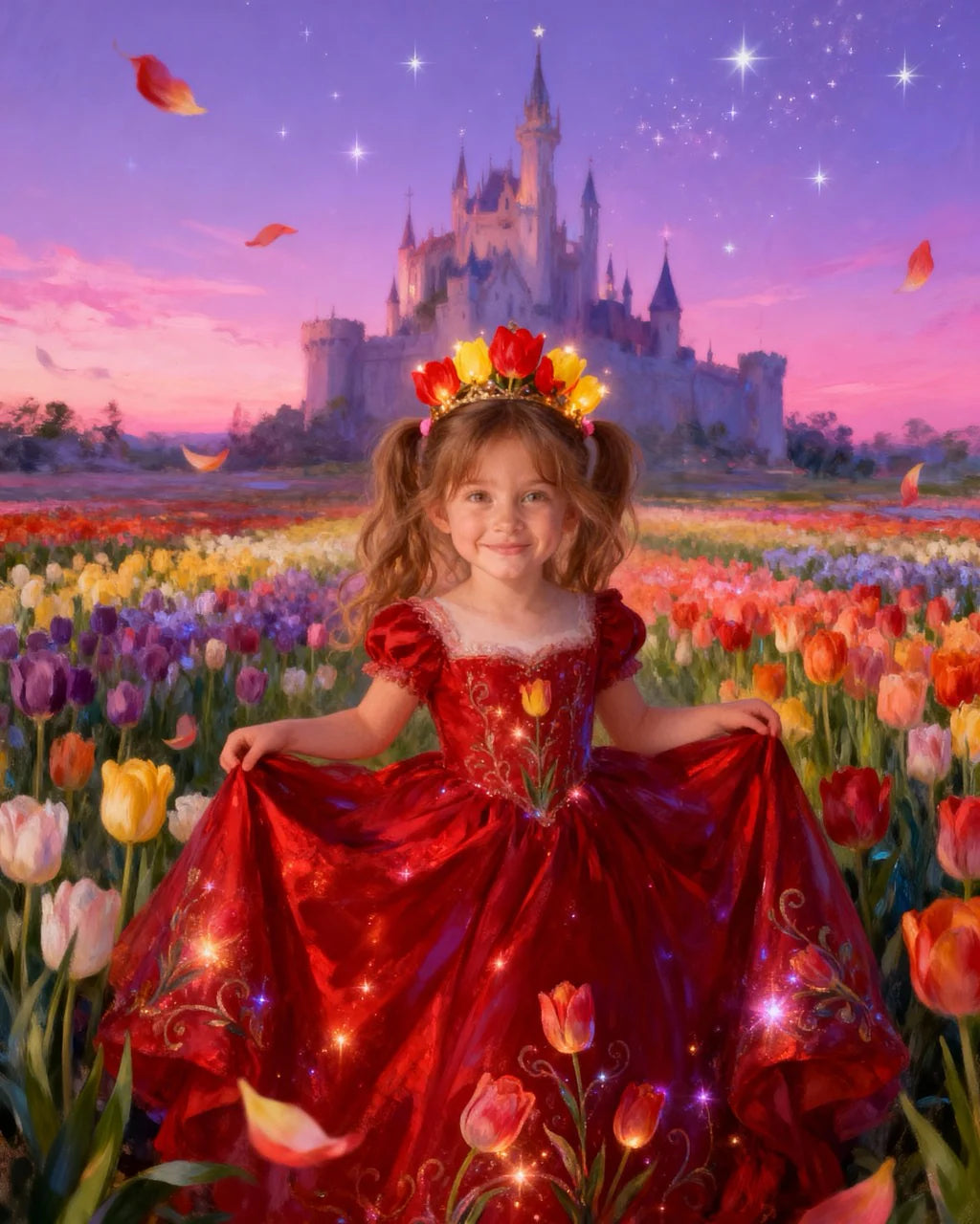 ๐ Tulips Princess