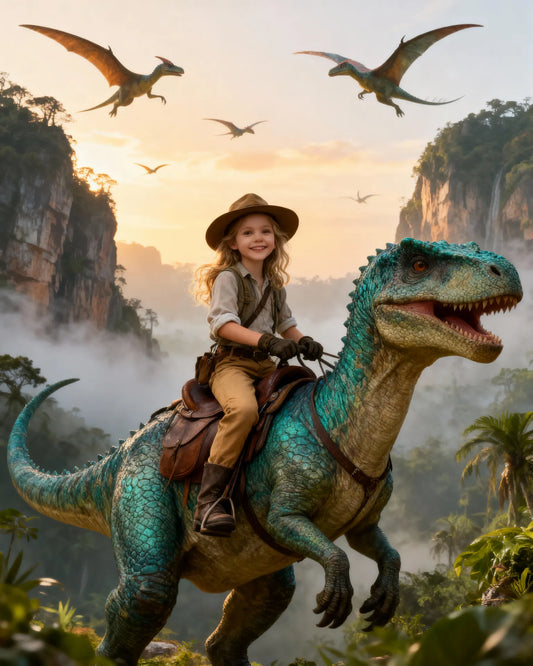 🦖 Dino Adventurer Girl