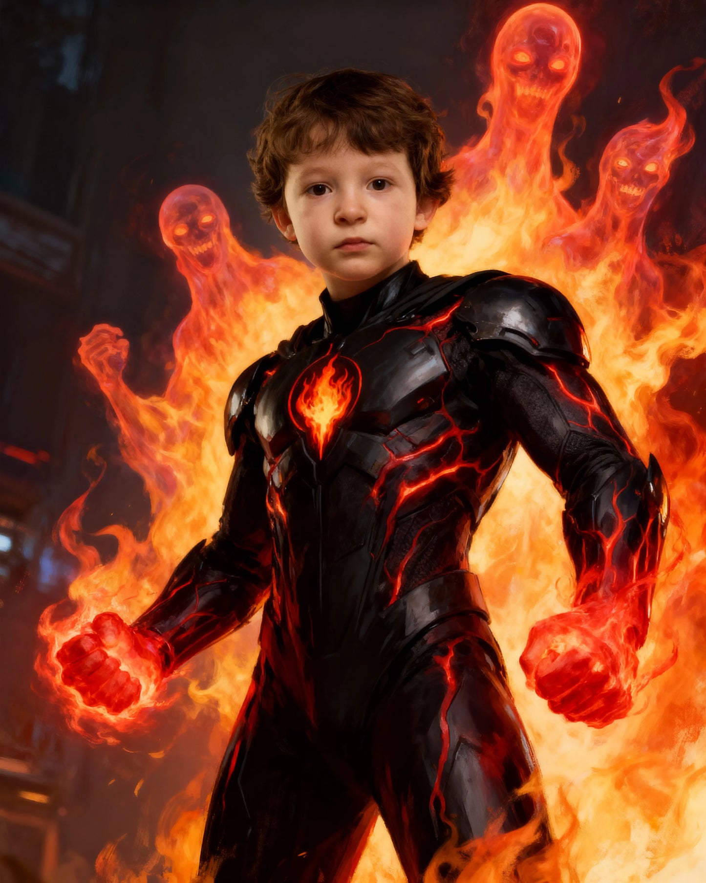 🔥 Fire Phantom Hero