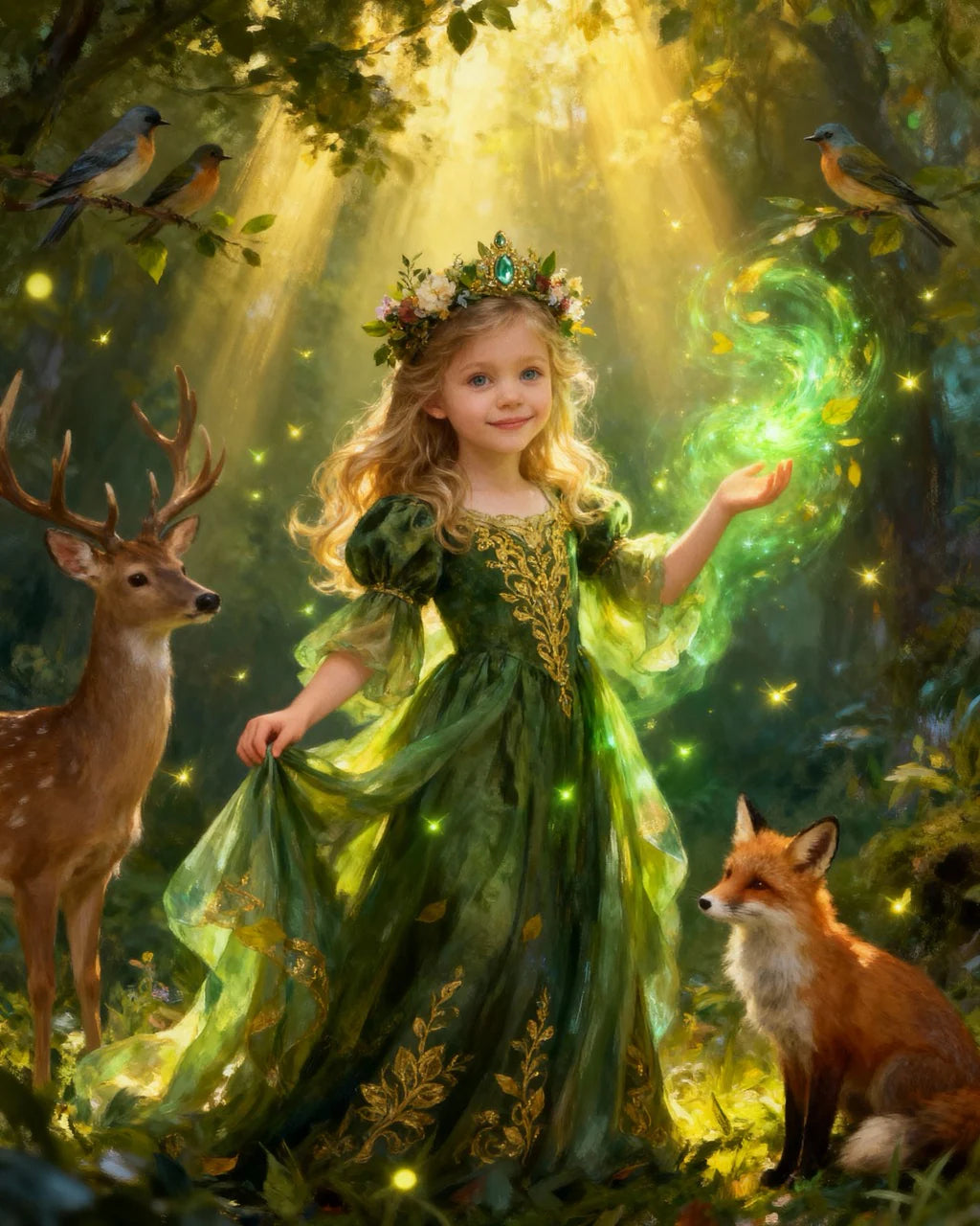🦚 Forest Princess