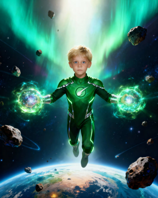 🟢 Green Emerald Hero