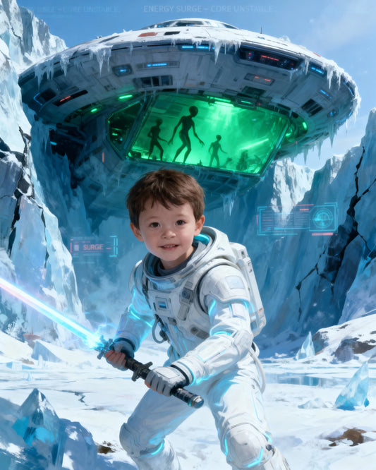 👽 Ice Alien Fighter