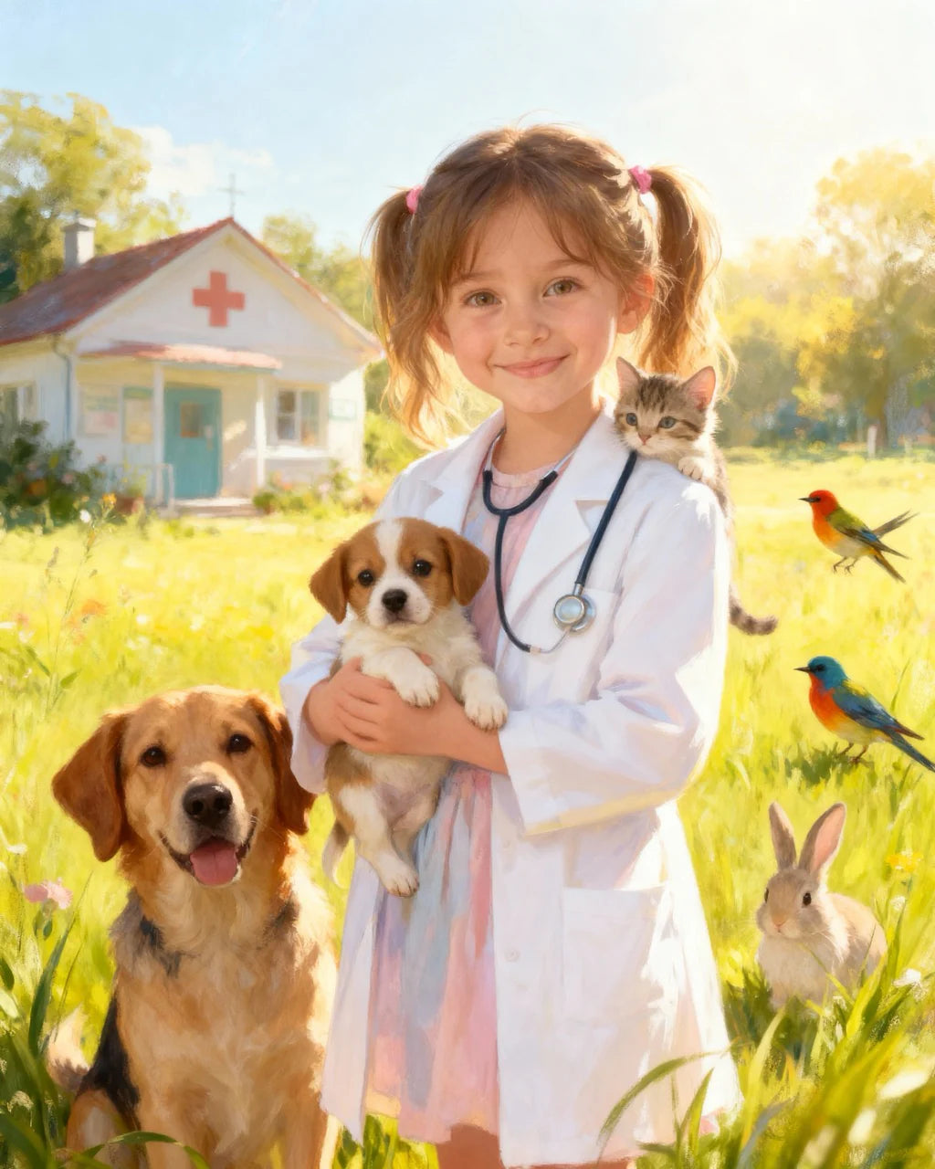 👩‍⚕️ The Vet Girl